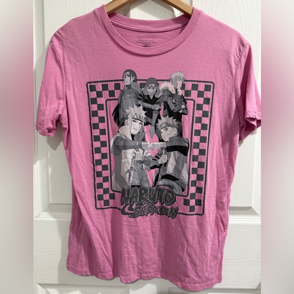 Naruto Shippuden Pink Graphic Tee
